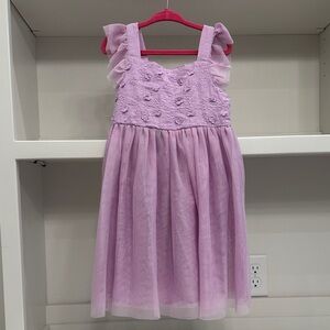 Target  size 5T Lilac Ruffle-Sleeve Dress.  New
